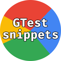 GTest Snippets